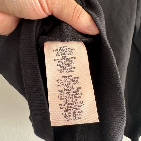 Philosophy Christmas Sweater Womens Small Black Pullover Believe - Picture 4 of 6